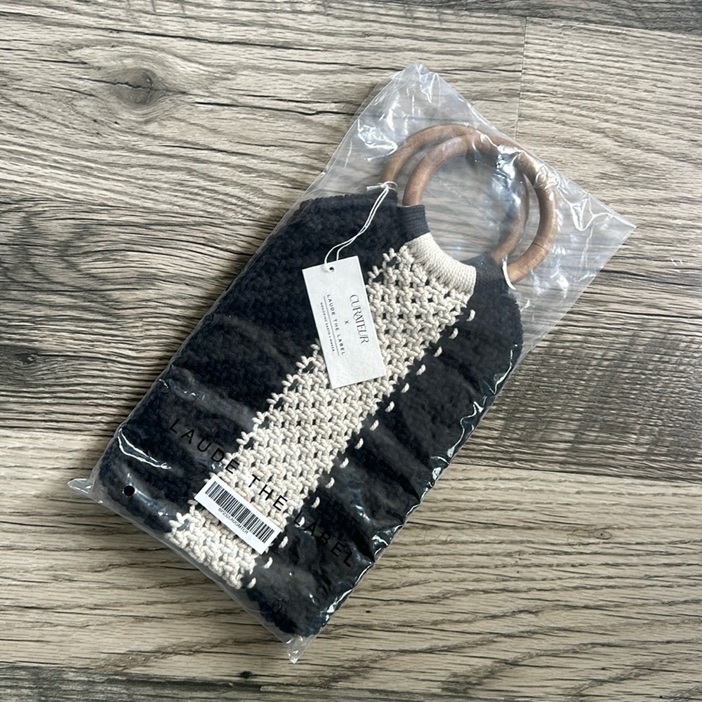Laude The Label Nwt Gabby Macram Purse Hand Bag — image 2 of 8